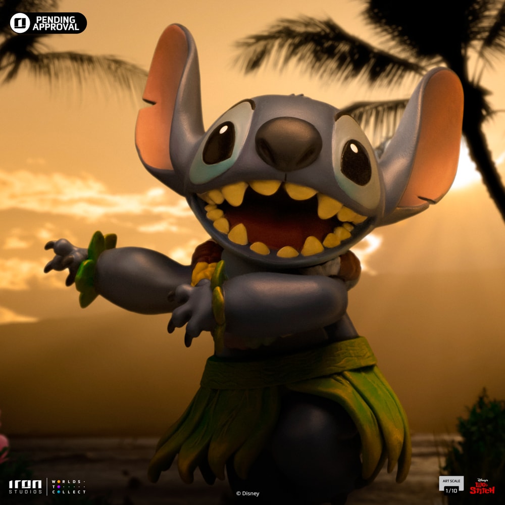 Disney Stitch (Hula) 1:10 Scale Statue  (Prototype Shown) View 1