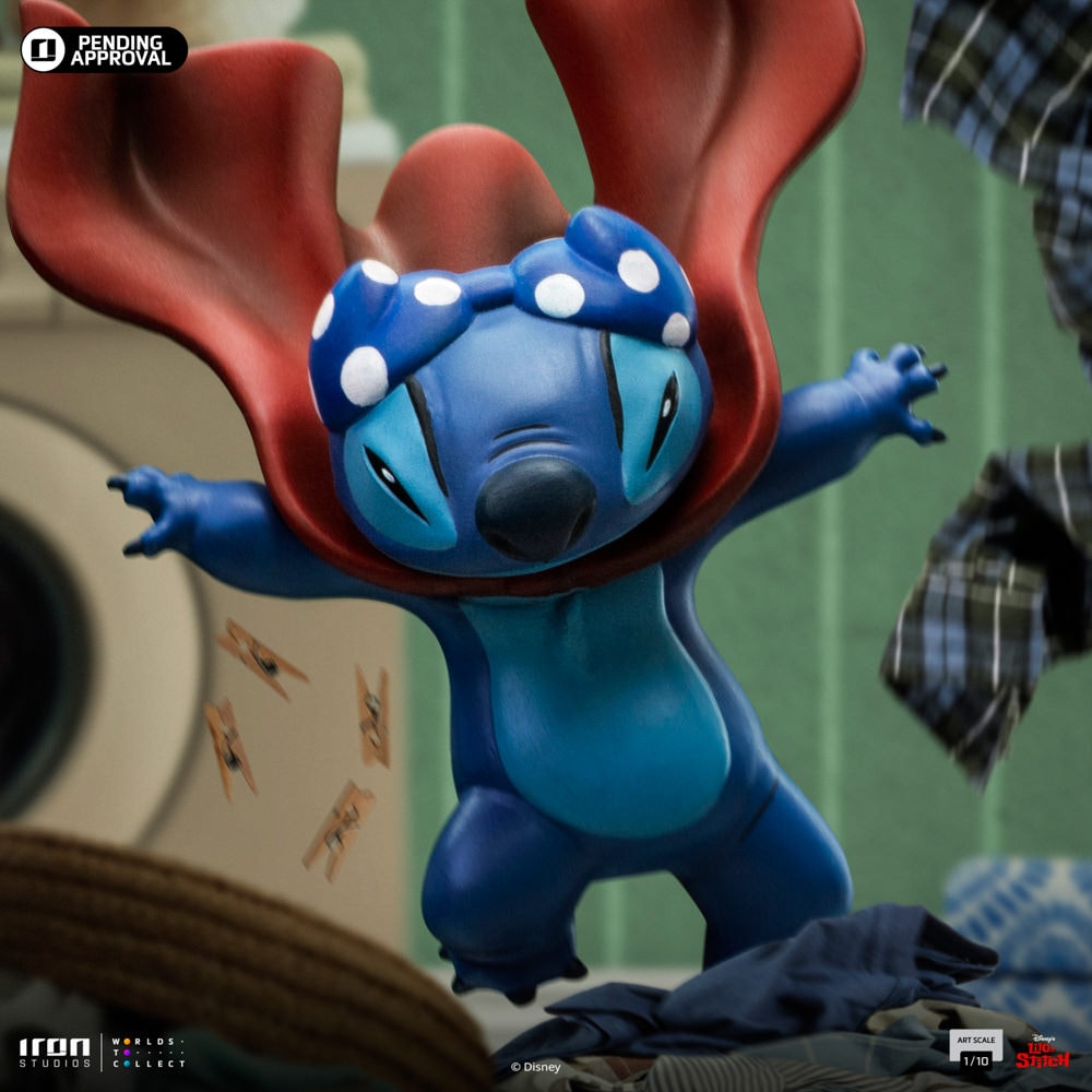 Disney Stitch (Laundry) 1:10 Scale Statue  Collector Edition (Prototype Shown) View 1