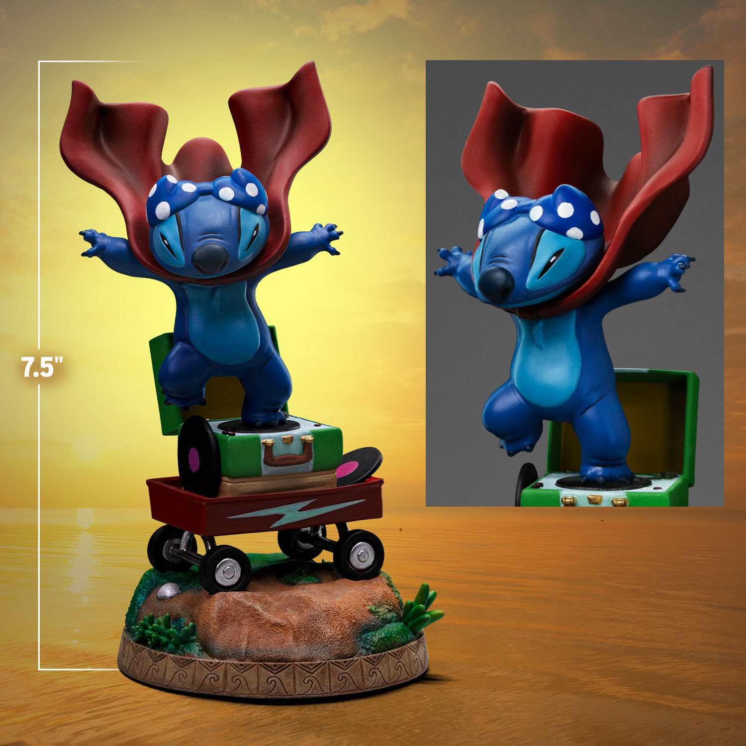 Disney Stitch (Laundry) 1:10 Scale Statue  Collector Edition (Prototype Shown) View 2