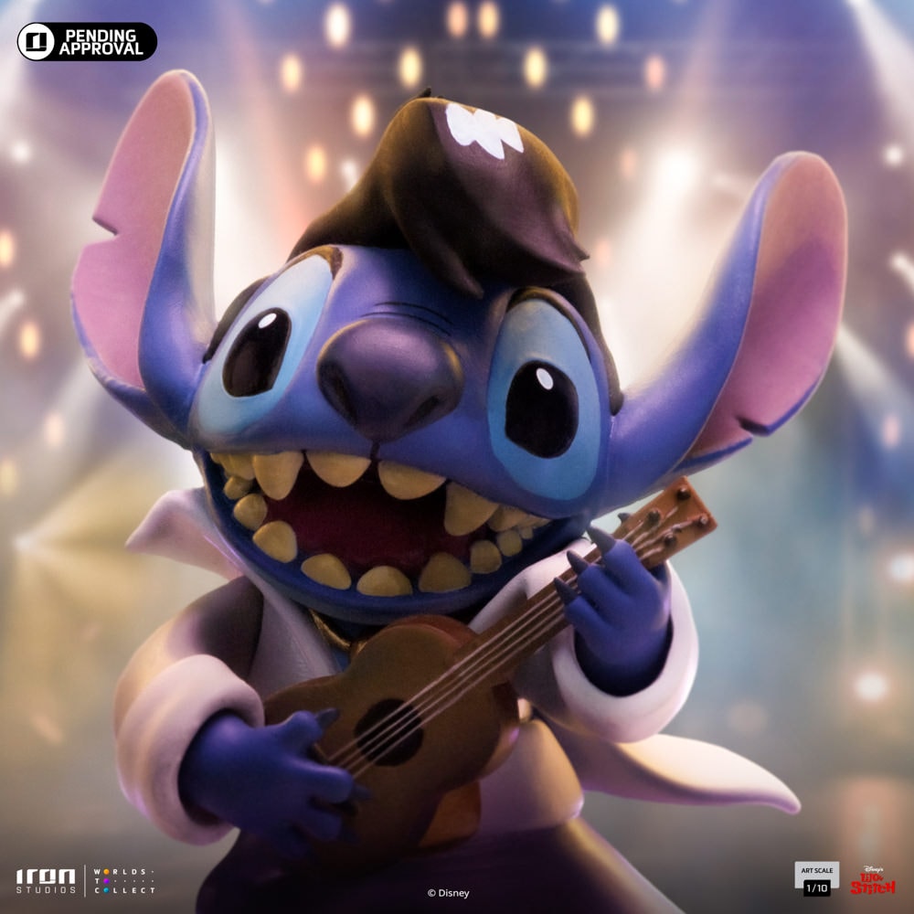 Disney Stitch (King of Rock) 1:10 Scale Statue  Collector Edition (Prototype Shown) View 1