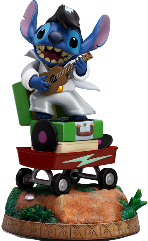 Disney Stitch (King of Rock) 1:10 Scale Statue  Collector Edition (Prototype Shown) View 6