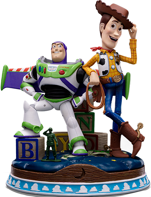 Buzz & Woody Deluxe 1:10 Scale Statue by Iron Studios