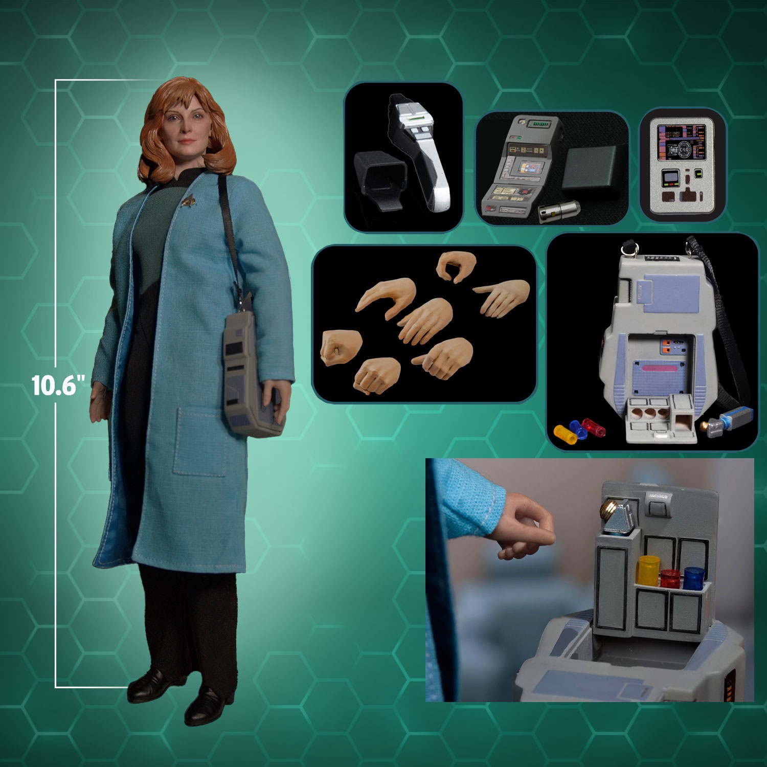 Dr. Beverly Crusher (Essential Edition) Sixth Scale Figure