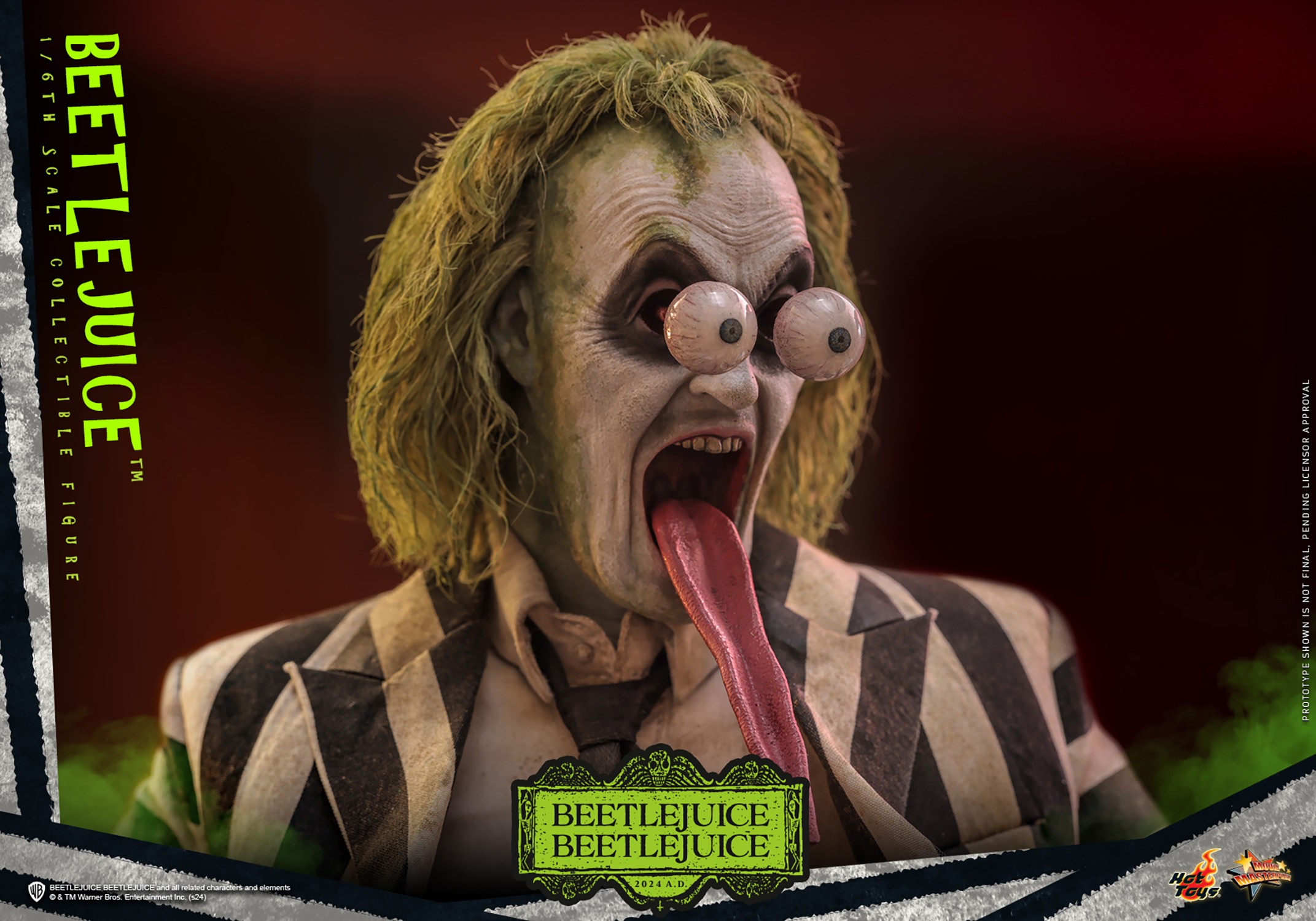 Beetlejuice Sixth Scale Figure by Hot Toys | Sideshow