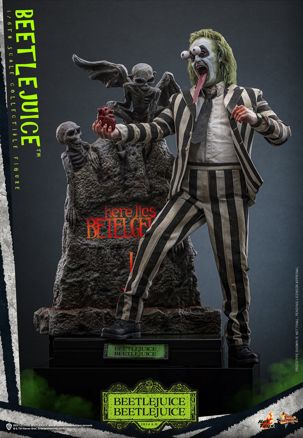 Beetlejuice Sixth Scale Figure by Hot Toys | Sideshow Beetlejuice Sixth Scale Figure by Hot Toys | Sideshow