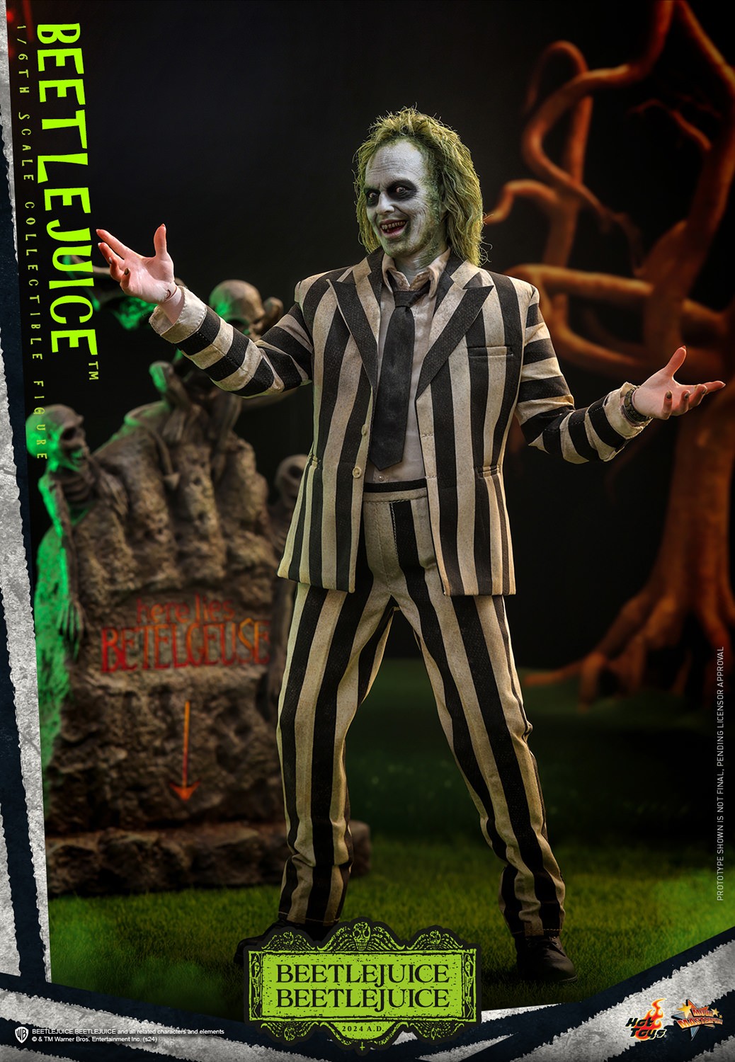 Sideshow 1/6 ビートルジュース 100490 Beetlejuice Beetlejuice Sixth Scale Figure by Sideshow Collectibles