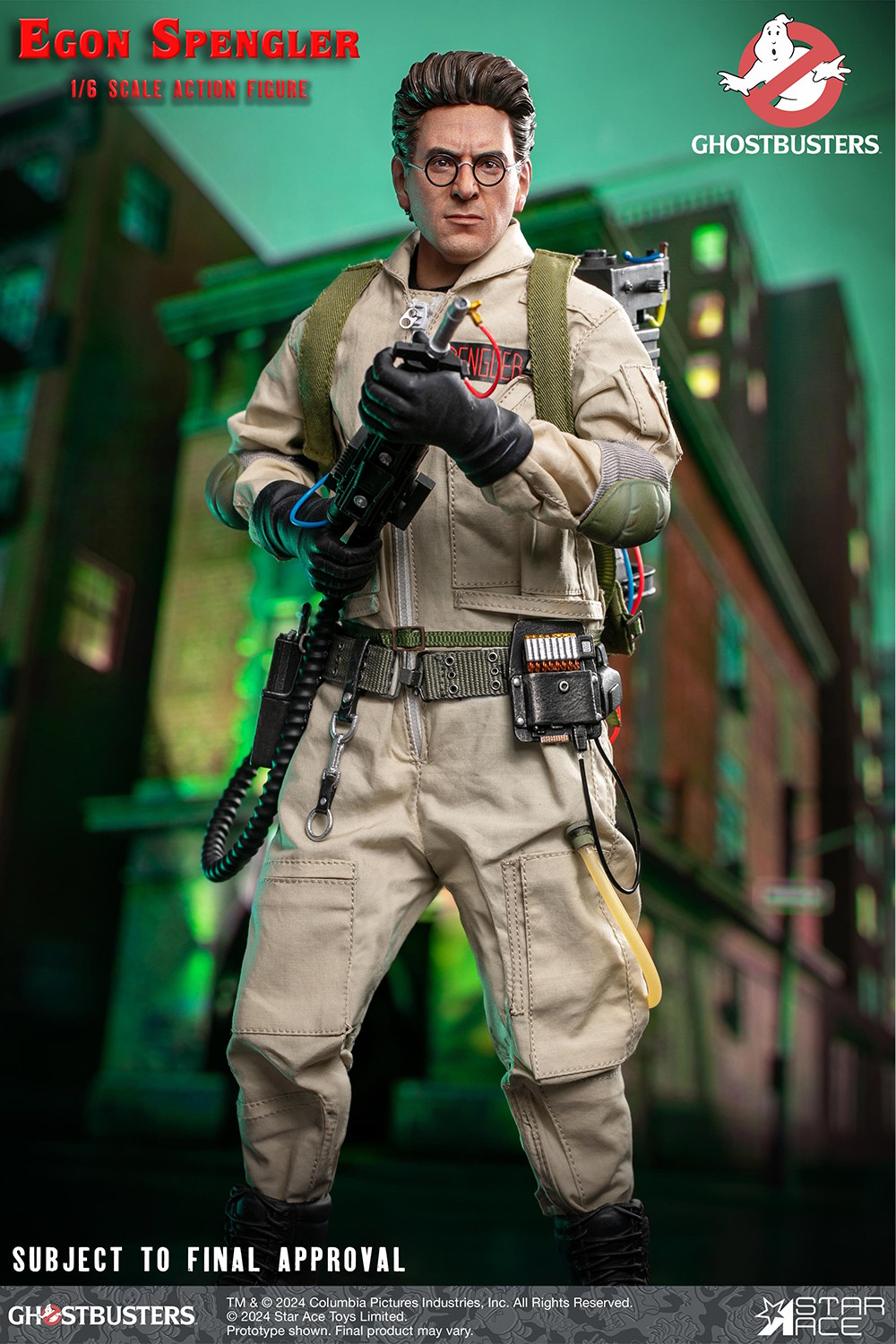 Ghostbusters Egon Spengler Sixth Scale Figure  (Prototype Shown) View 3
