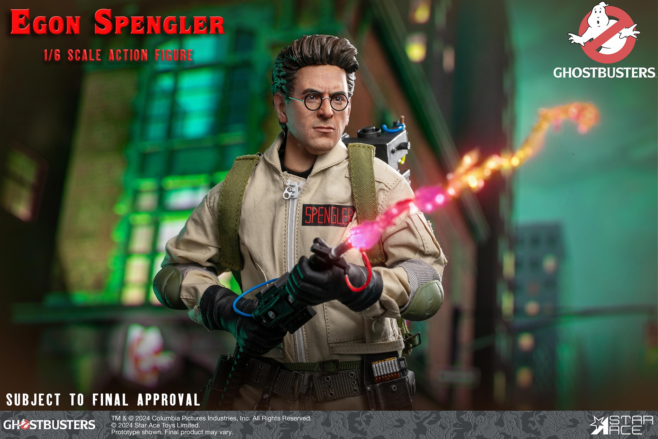 Ghostbusters Egon Spengler Sixth Scale Figure  (Prototype Shown) View 5