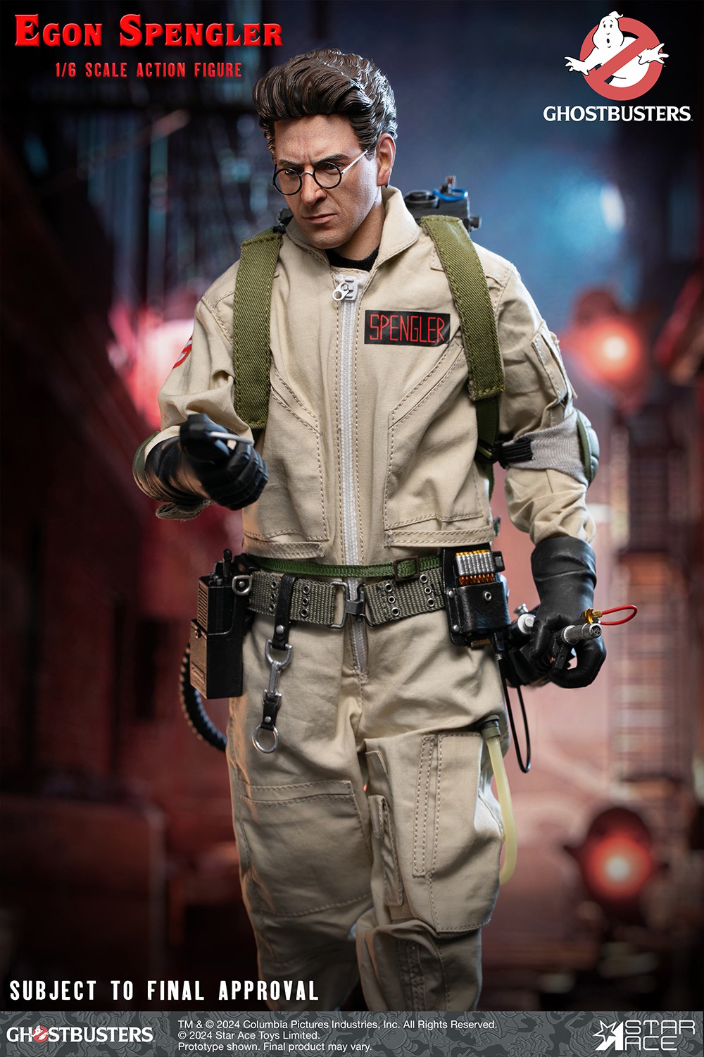 Ghostbusters Egon Spengler Sixth Scale Figure  (Prototype Shown) View 6