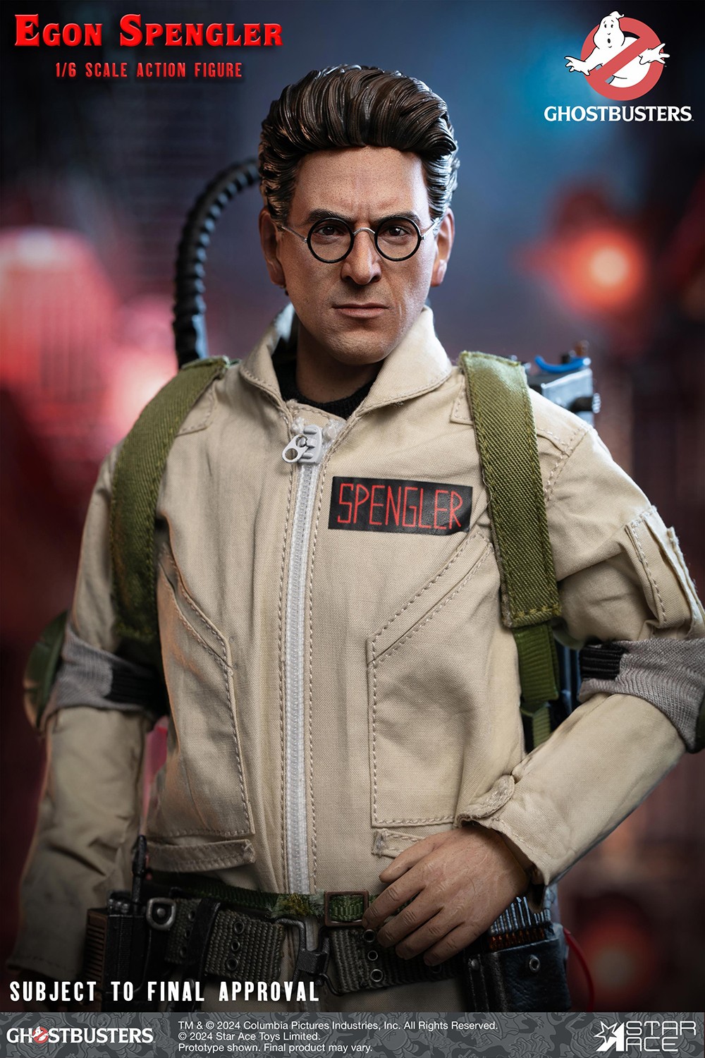 Ghostbusters Egon Spengler Sixth Scale Figure  (Prototype Shown) View 7