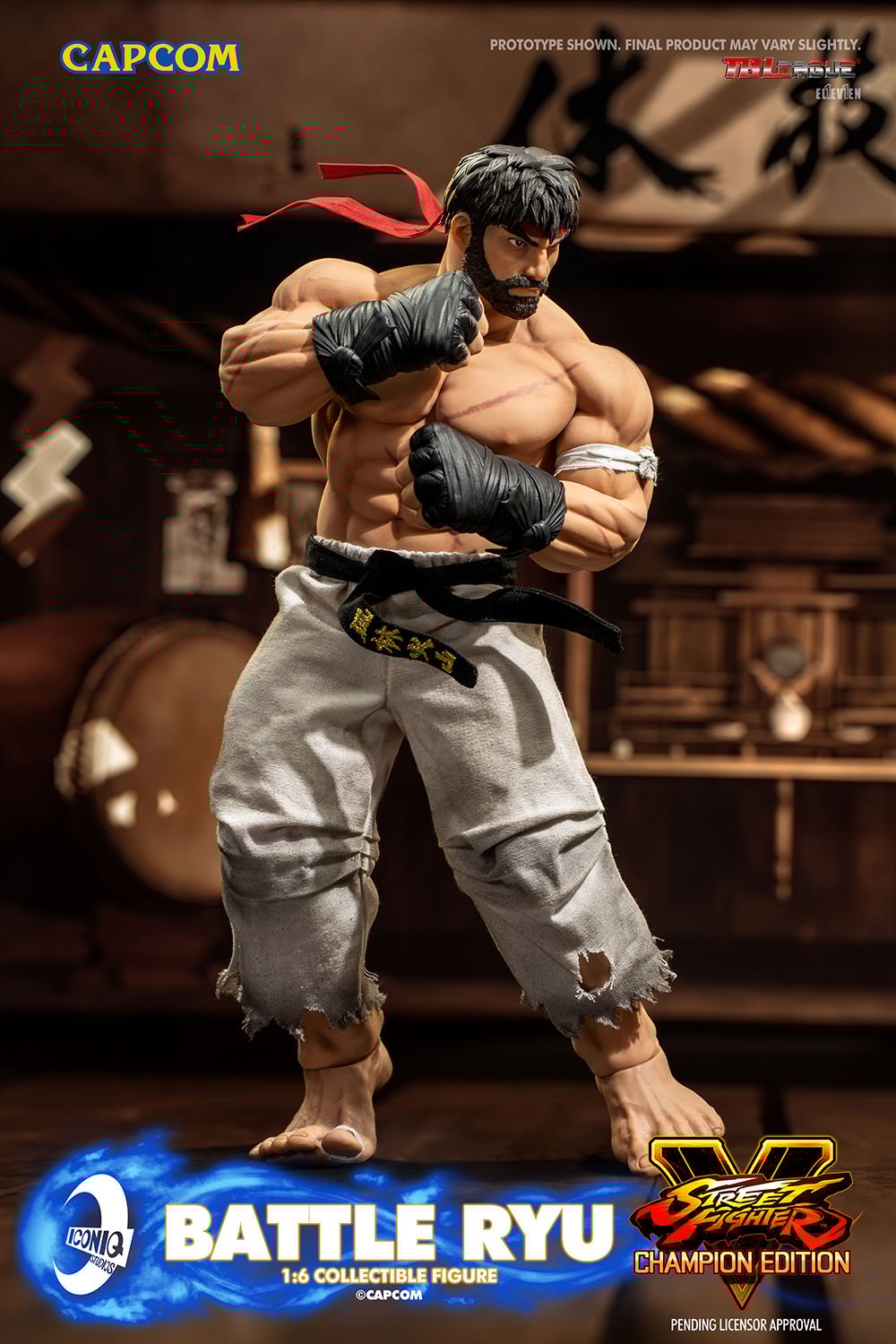 Battle Ryu Sixth Scale Figure by Iconiq Studios | Sideshow