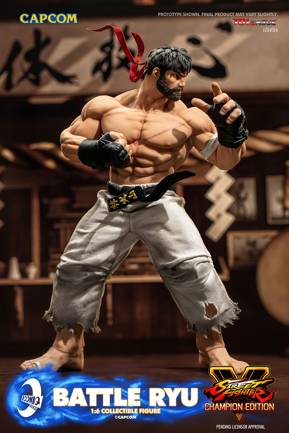 Street Fighter Battle Ryu Sixth Scale Figure  (Prototype Shown) View 8