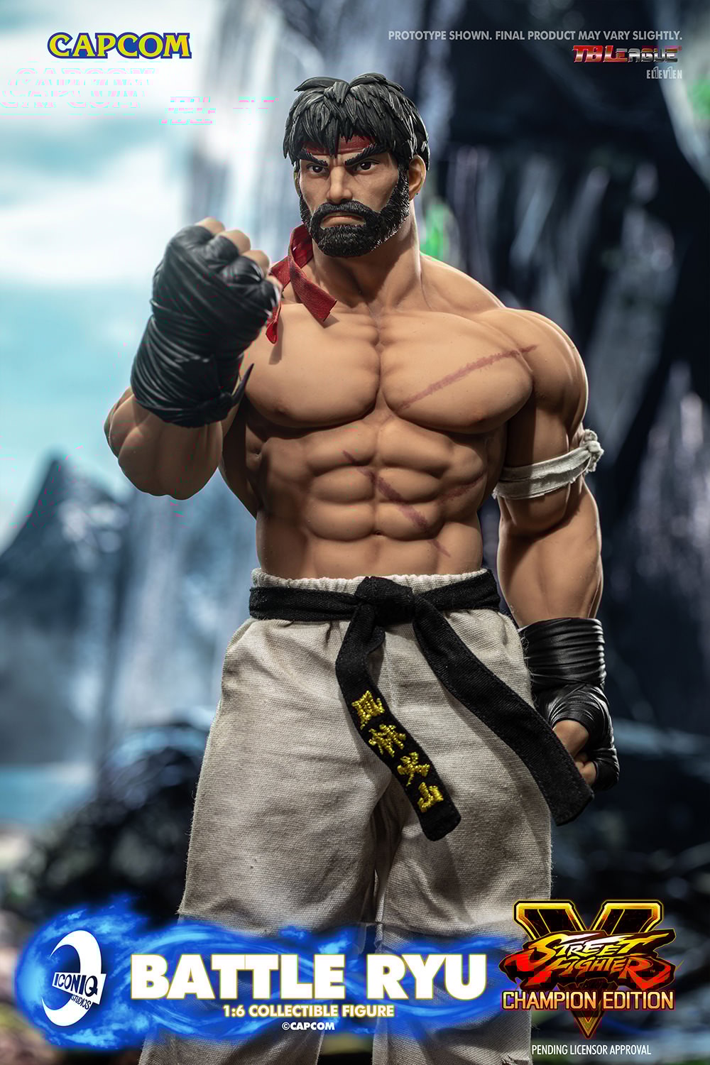 Battle Ryu Sixth Scale Figure by Iconiq Studios | Sideshow