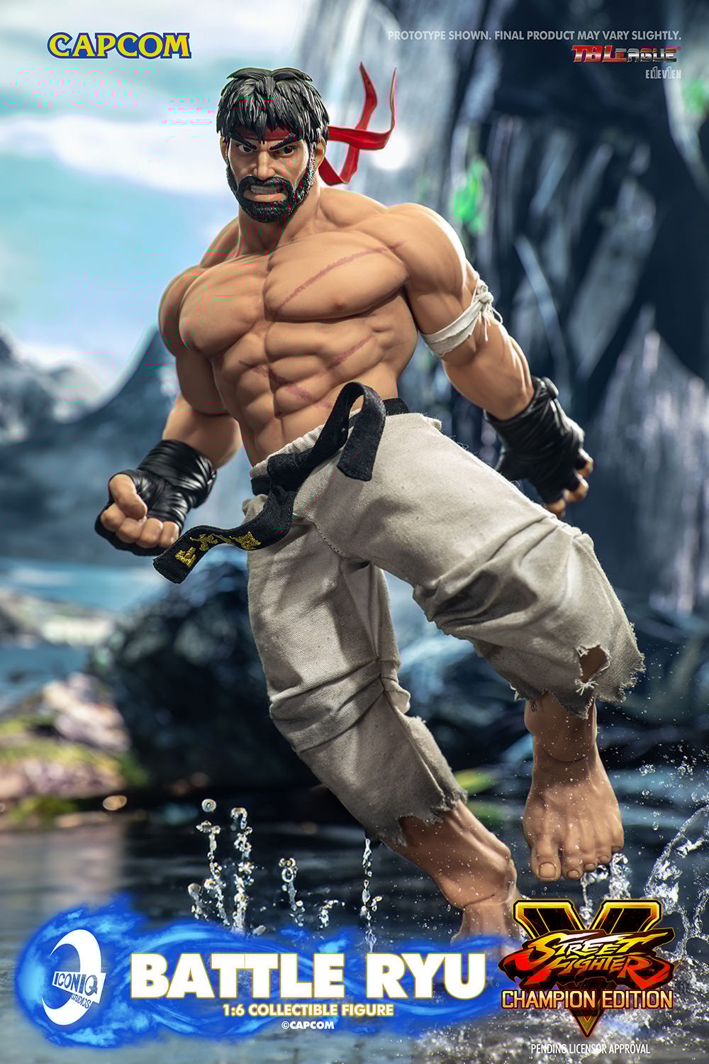Battle Ryu Sixth Scale Figure by Iconiq Studios | Sideshow Battle Ryu Sixth Scale Figure by Iconiq Studios | Sideshow