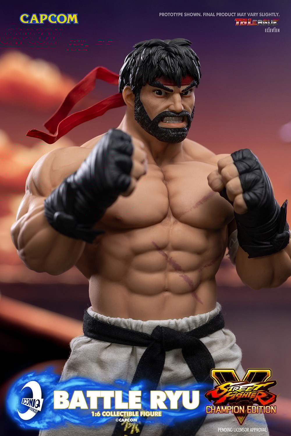 Battle Ryu Sixth Scale Figure by Iconiq Studios | Sideshow Battle Ryu Sixth Scale Figure by Iconiq Studios | Sideshow