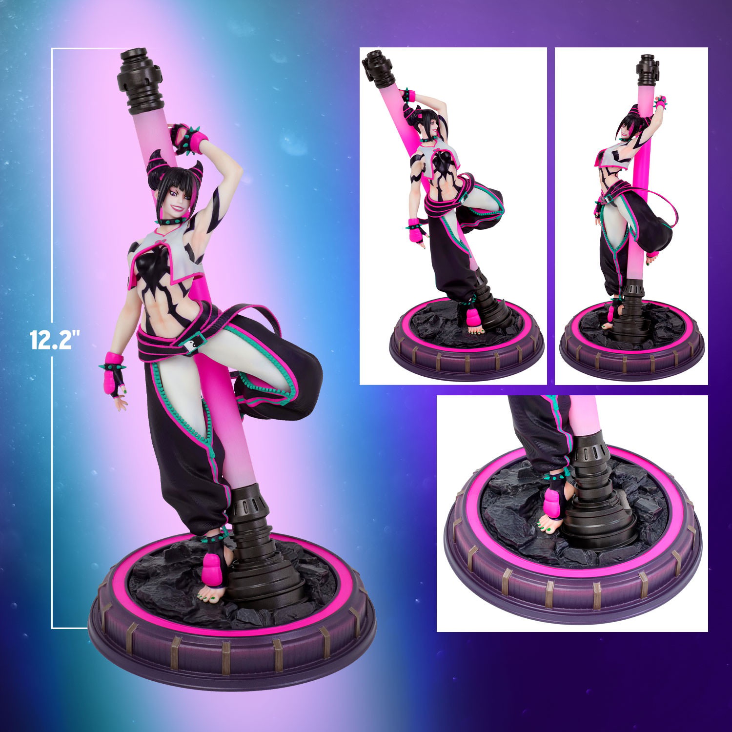 Street Fighter Juri Collectible Figure  (Prototype Shown) View 2