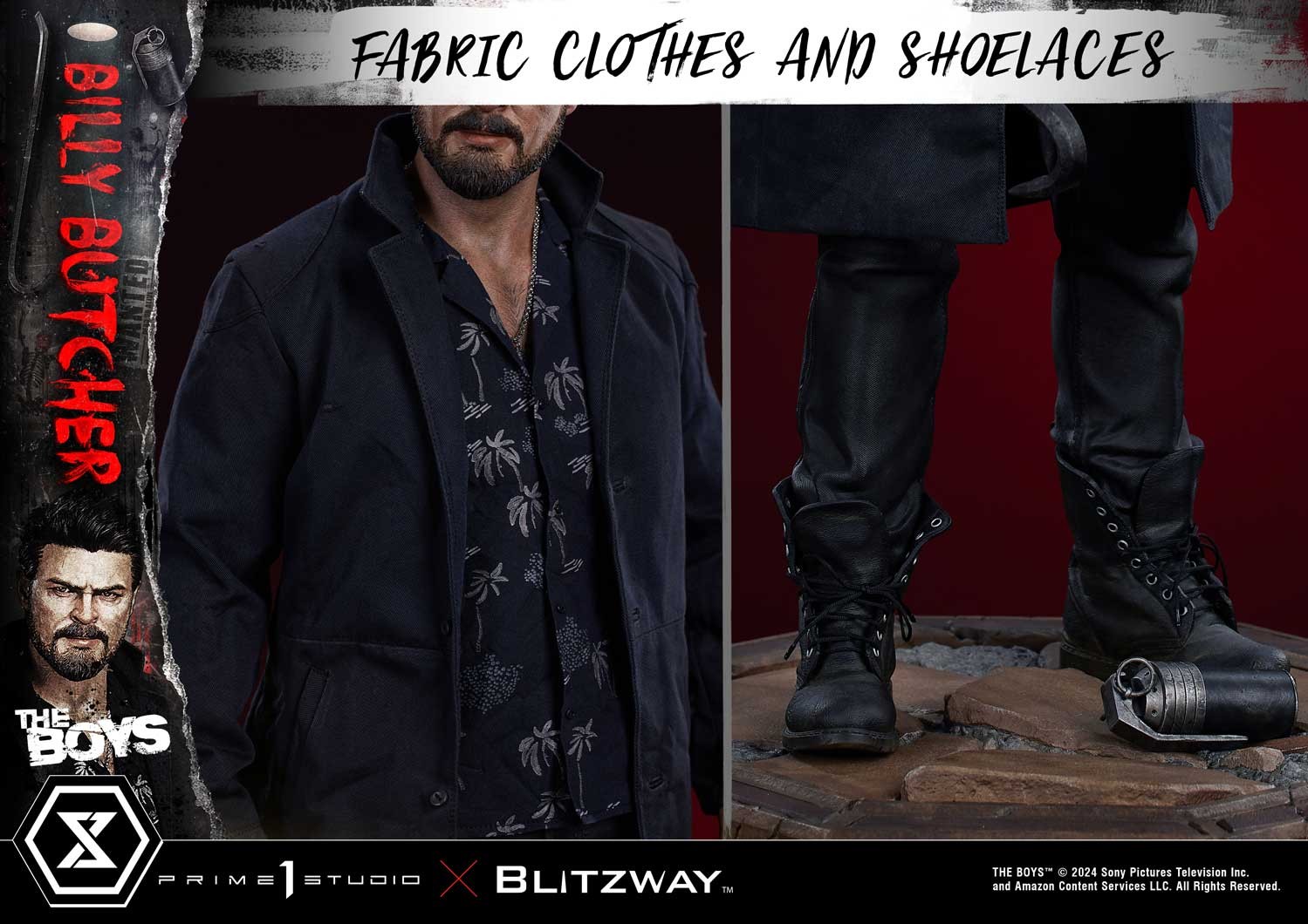 The Boys William "Billy" Butcher Quarter Scale Statue  (Prototype Shown) View 7