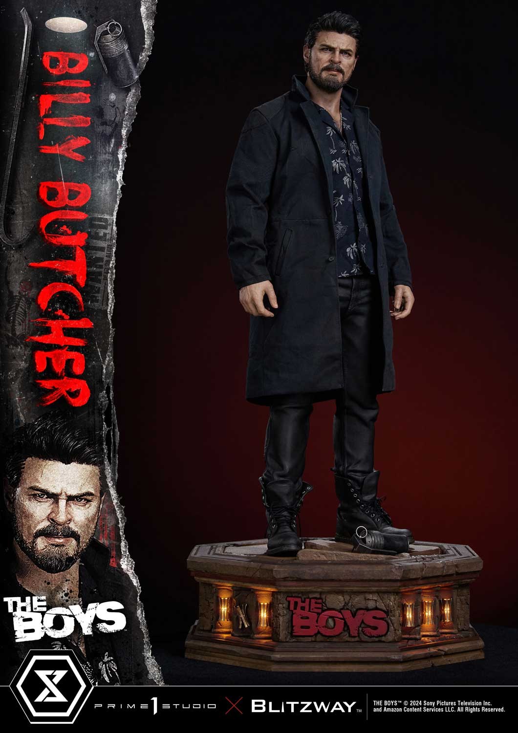 The Boys William "Billy" Butcher Quarter Scale Statue  (Prototype Shown) View 8