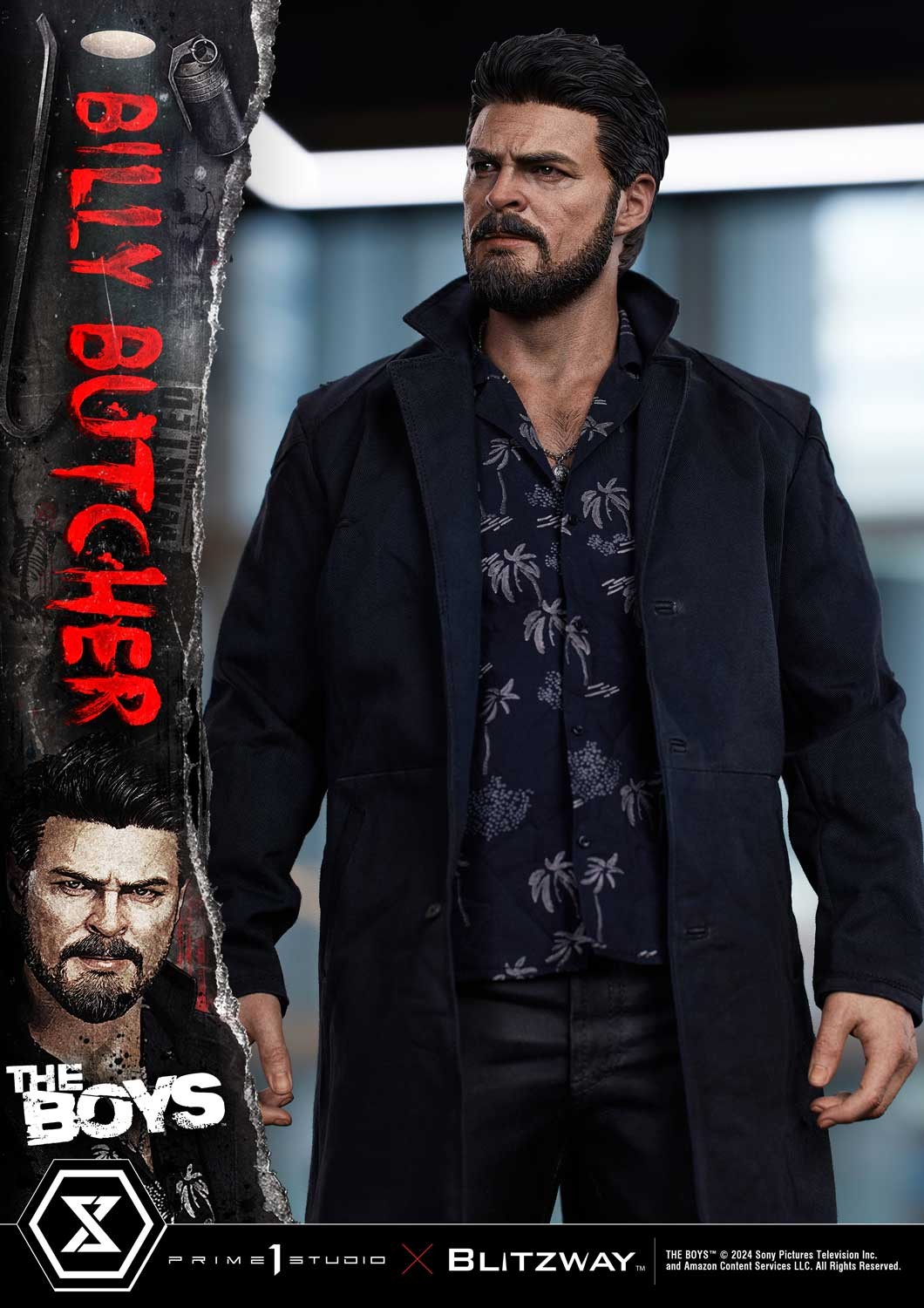 The Boys William "Billy" Butcher Quarter Scale Statue  (Prototype Shown) View 12