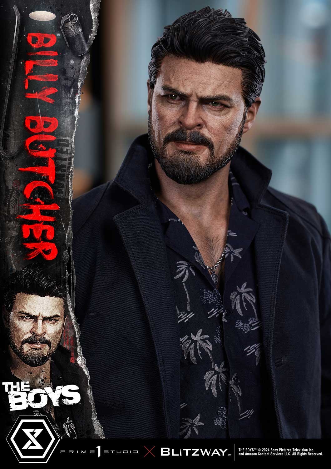 The Boys William "Billy" Butcher Quarter Scale Statue  (Prototype Shown) View 17