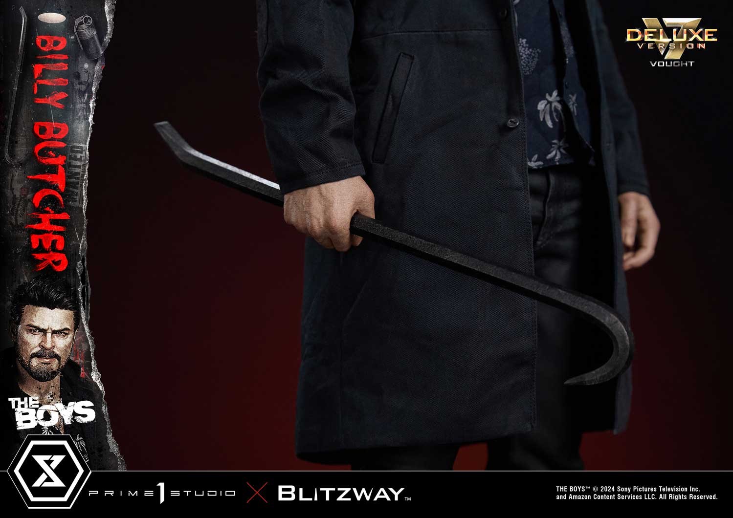 The Boys William "Billy" Butcher (Deluxe Version) Quarter Scale Statue  (Prototype Shown) View 4