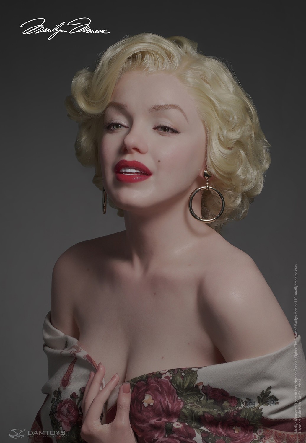 Marilyn Monroe Marilyn Monroe Life-Size Bust  (Prototype Shown) View 4