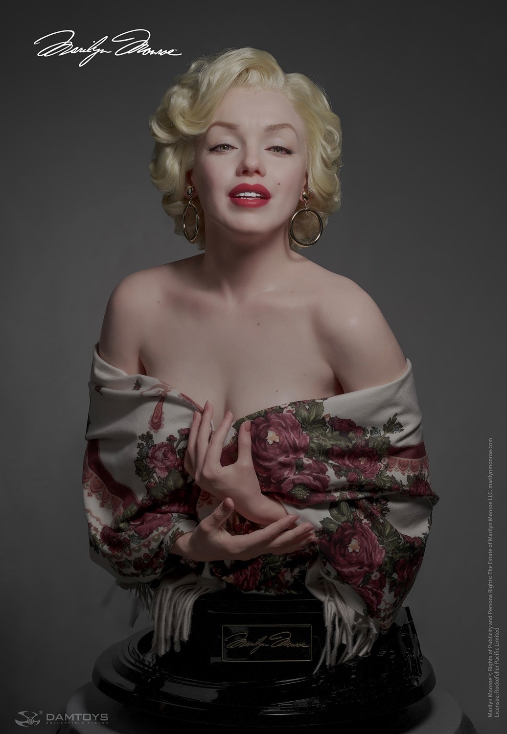 Marilyn Monroe Marilyn Monroe Life-Size Bust  (Prototype Shown) View 7