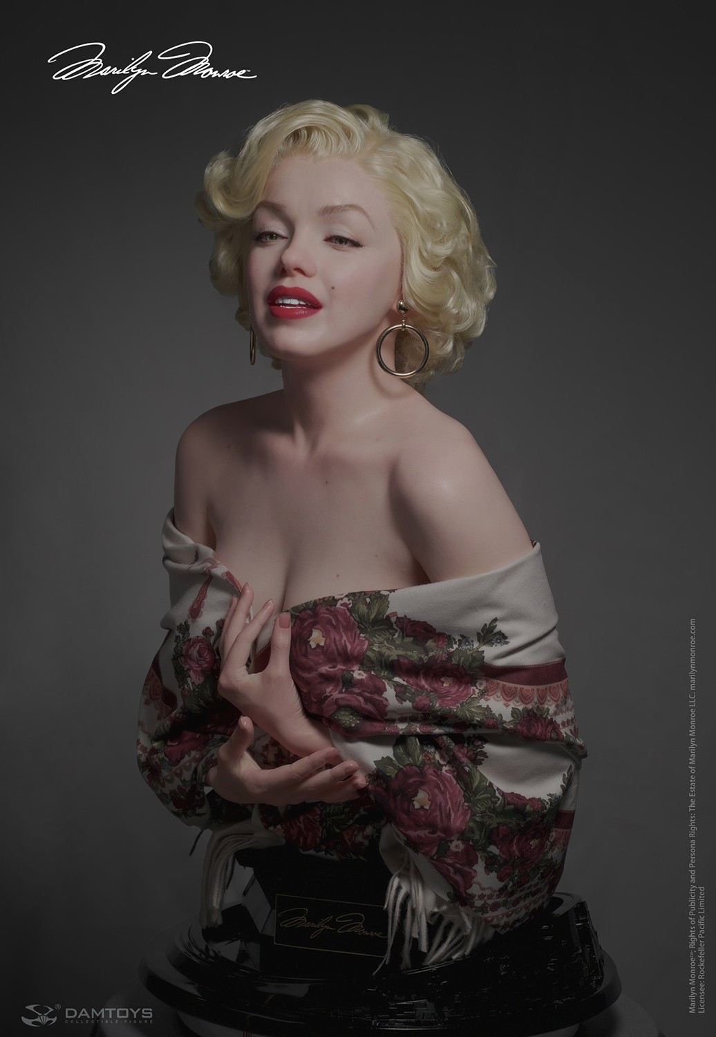 Marilyn Monroe Marilyn Monroe Life-Size Bust  (Prototype Shown) View 9