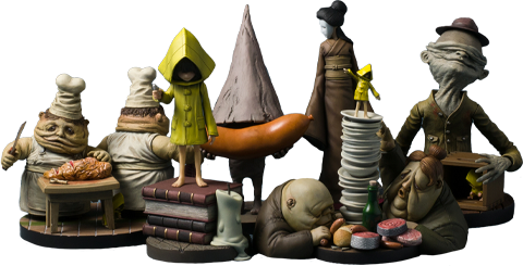 LITTLE NIGHTMARES フィギュアセット LITTLE NIGHTMARES Six & II Mono Figure Set Banpresto Prize