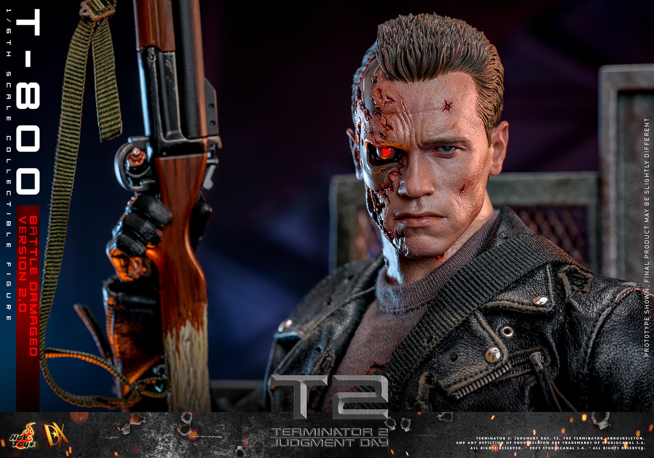 【セール】 (Battle T-800 Damaged Hot by Figure Scale Sixth 2.0) Version コミック・アニメ