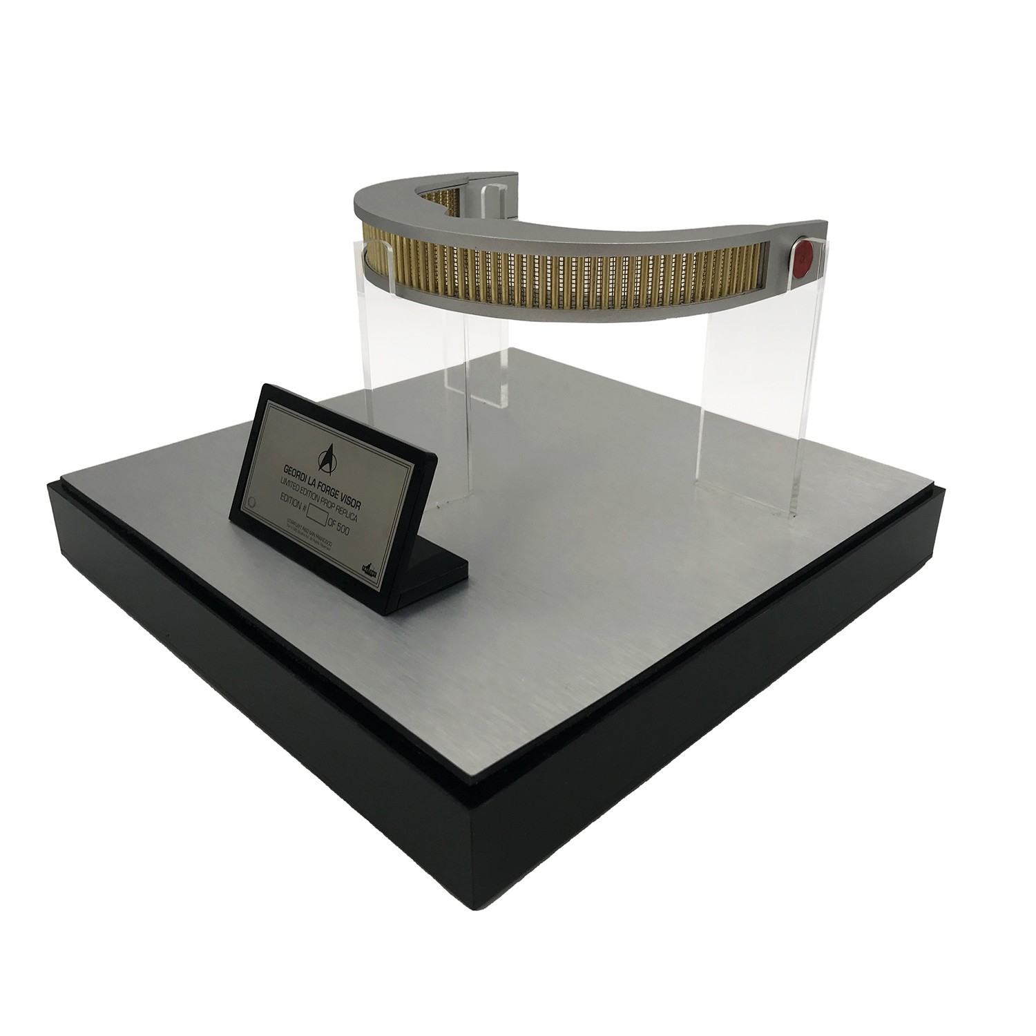 Star Trek Geordi La Forge VISOR Prop Replica  (Prototype Shown) View 9