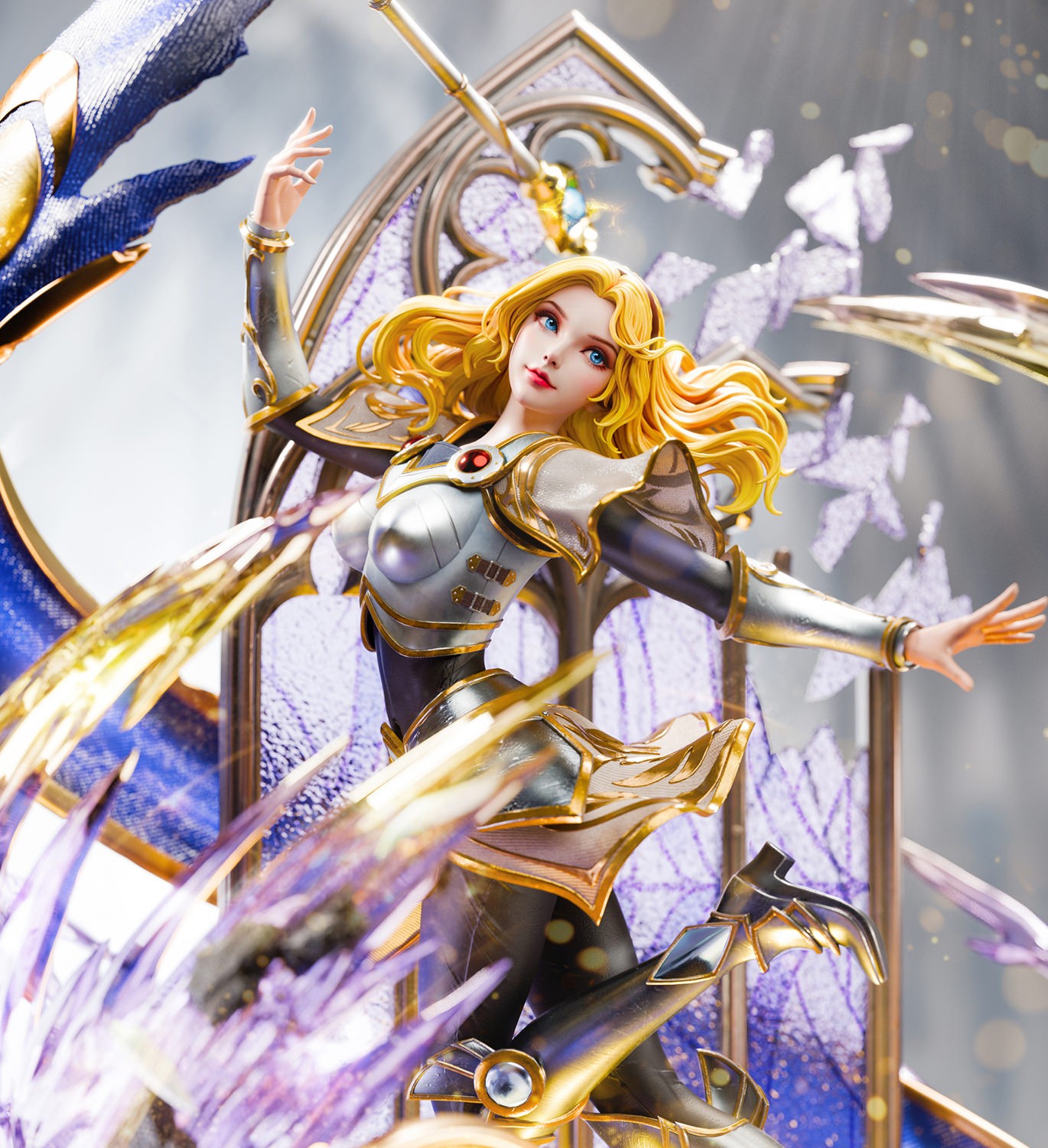 League of Legends Lux Statues  (Prototype Shown) View 4