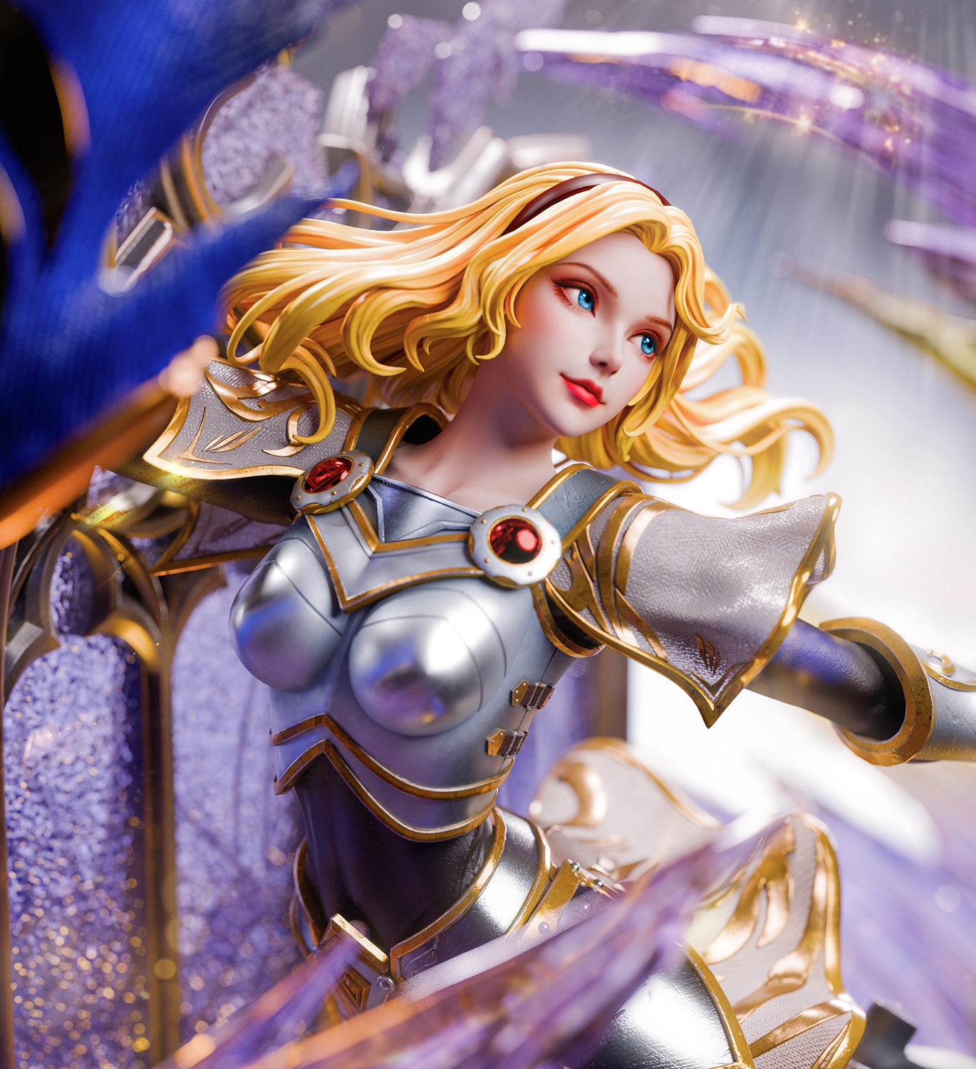 League of Legends Lux Statues  (Prototype Shown) View 5