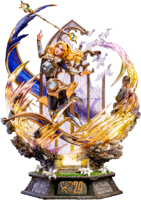 League of Legends Lux Statues  (Prototype Shown) View 12