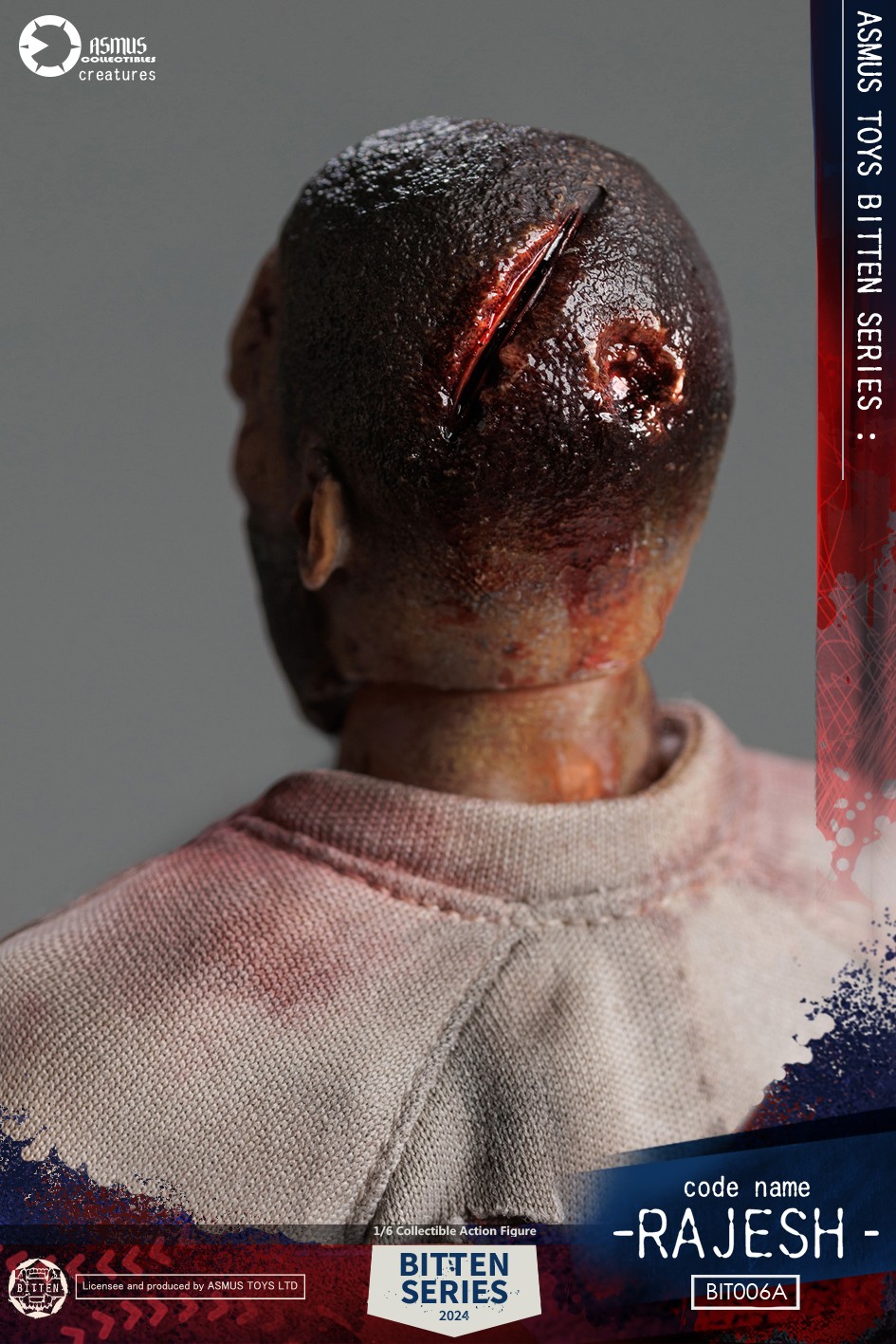 Bitten Bitten: Rajesh Sixth Scale Figure  (Prototype Shown) View 12