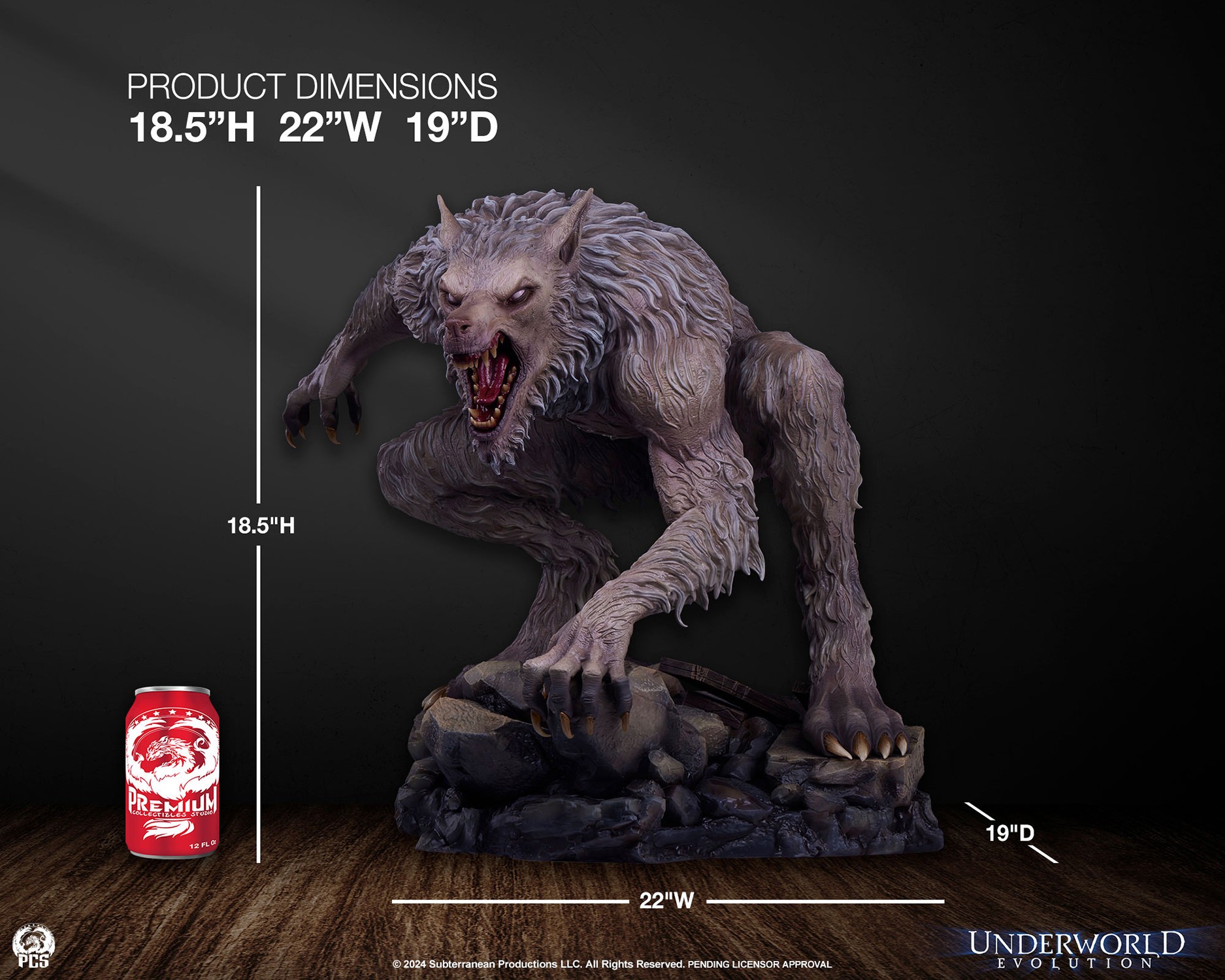 Underworld 2: Evolution William 1:3 Scale Statue  (Prototype Shown) View 2