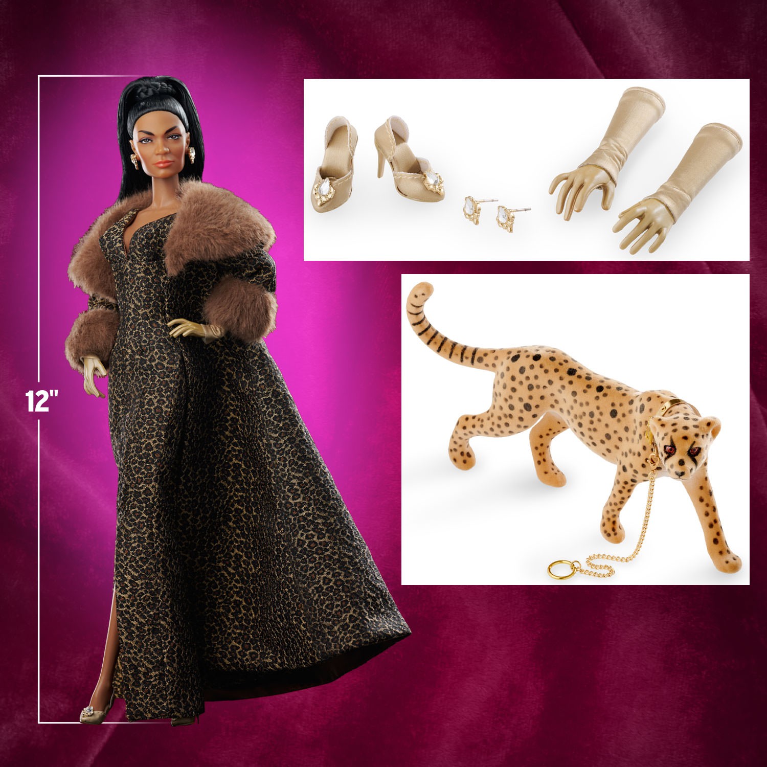 Eartha Kitt Eartha Kitt Collectible Doll  (Prototype Shown) View 2