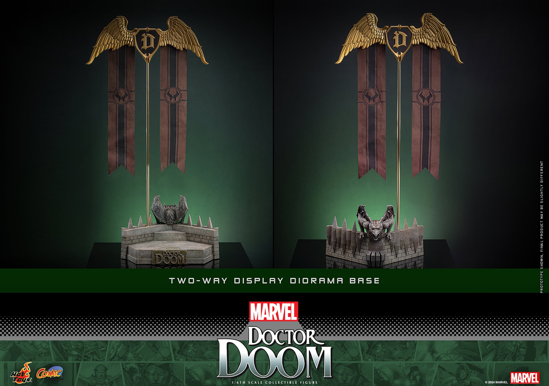 Marvel Doctor Doom Sixth Scale Figure  Collector Edition (Prototype Shown) View 22