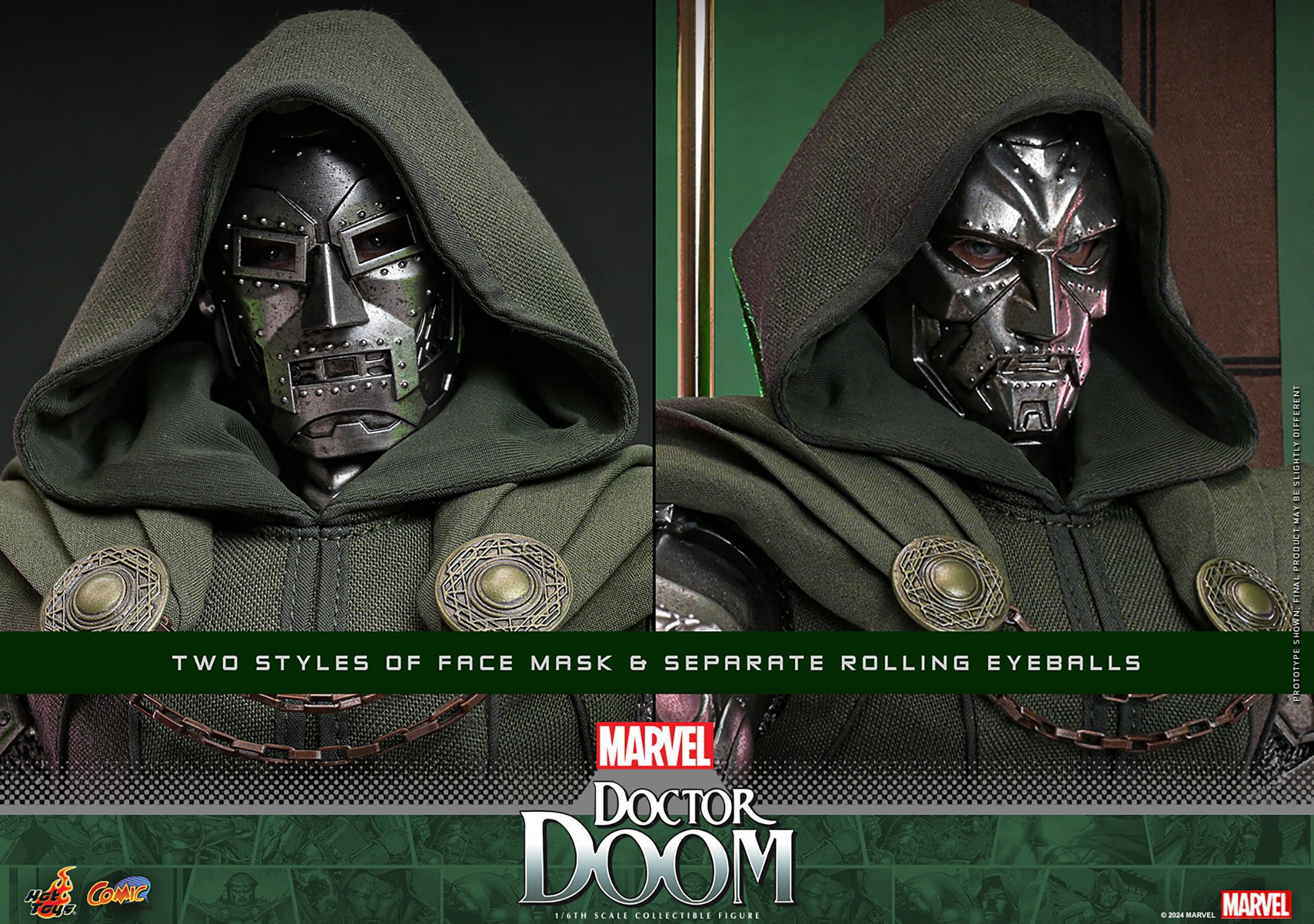 Marvel Doctor Doom (Special Edition) Sixth Scale Figure  (Prototype Shown) View 14