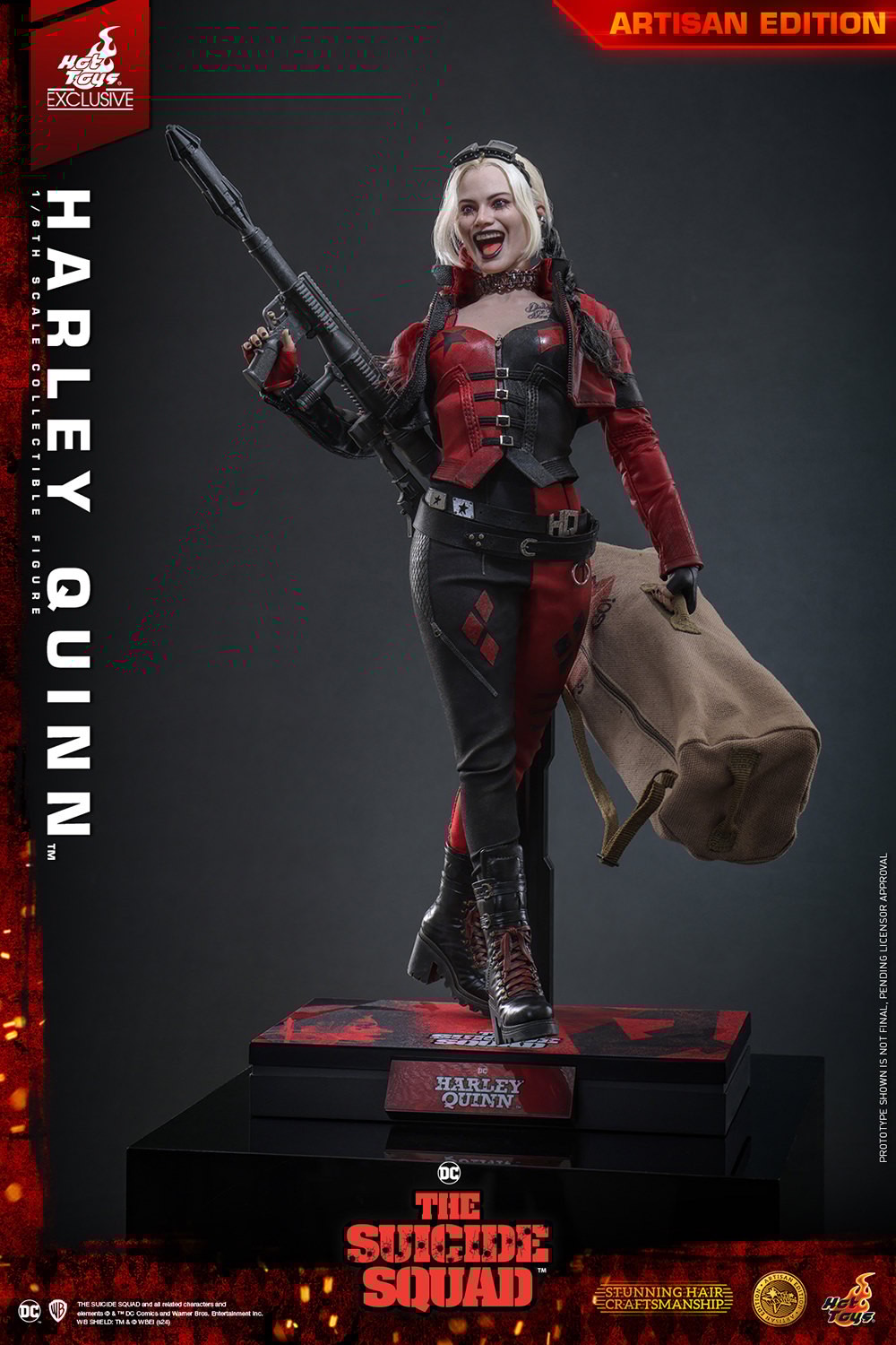 Harley Quinn (Artisan Edition) Sixth Scale Figure by Hot