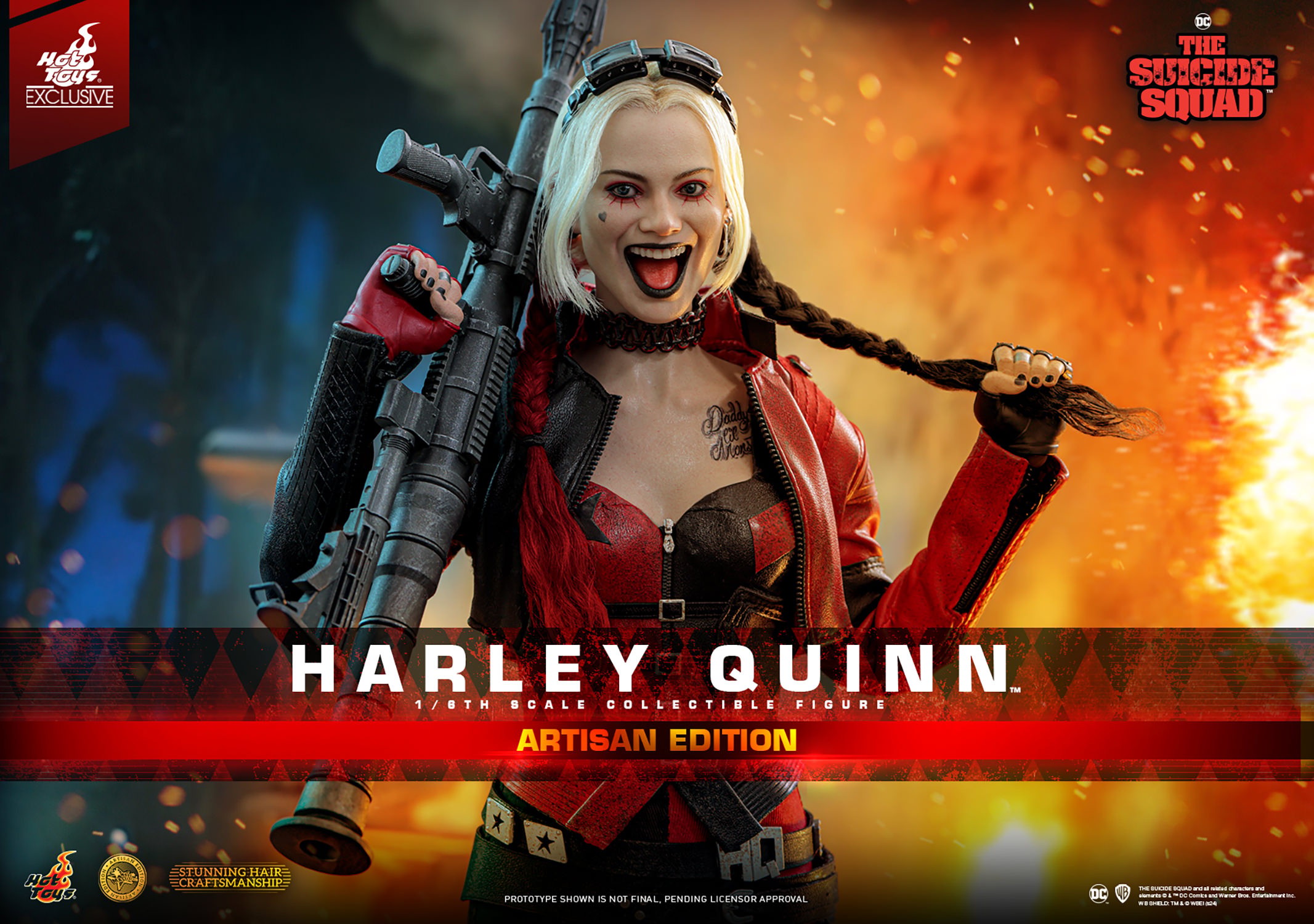 DC Comics Harley Quinn (Artisan Edition) Sixth Scale Figure  (Prototype Shown) View 17