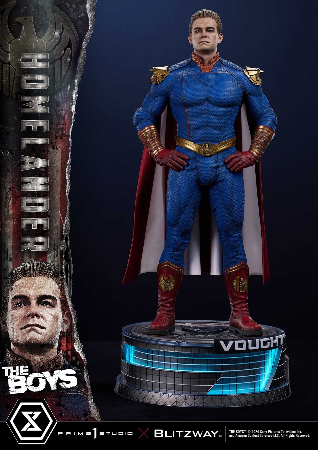 The Boys Homelander Quarter Scale Statue  (Prototype Shown) View 11