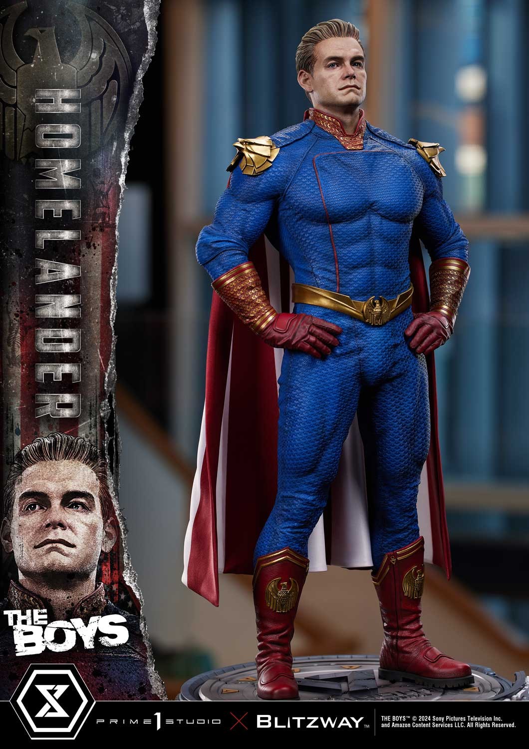 The Boys Homelander Quarter Scale Statue  (Prototype Shown) View 15