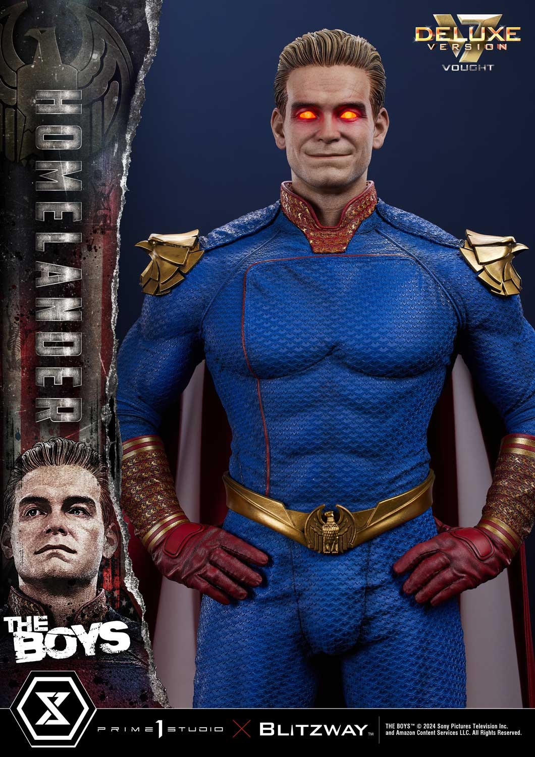 The Boys Homelander (Deluxe Version) Quarter Scale Statue  (Prototype Shown) View 4