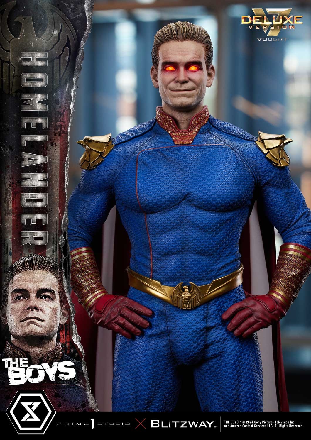 The Boys Homelander (Deluxe Version) Quarter Scale Statue  (Prototype Shown) View 6