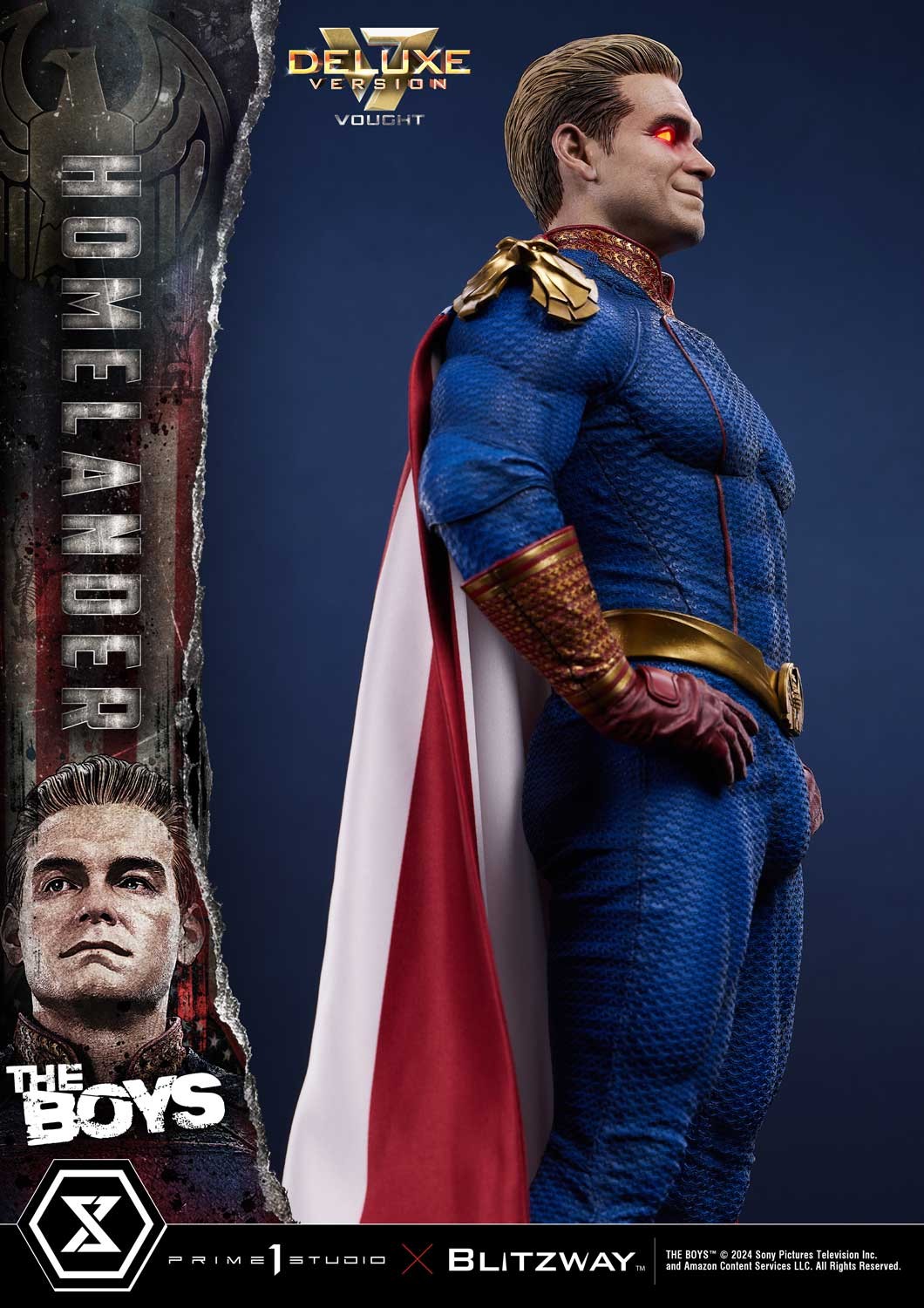The Boys Homelander (Deluxe Version) Quarter Scale Statue  (Prototype Shown) View 10
