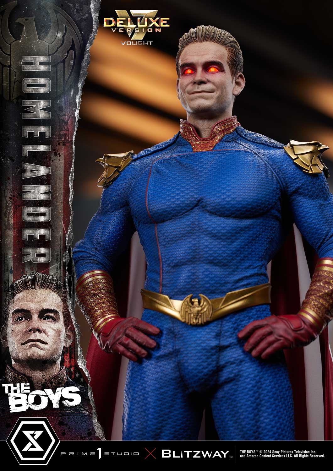 The Boys Homelander (Deluxe Version) Quarter Scale Statue  (Prototype Shown) View 13