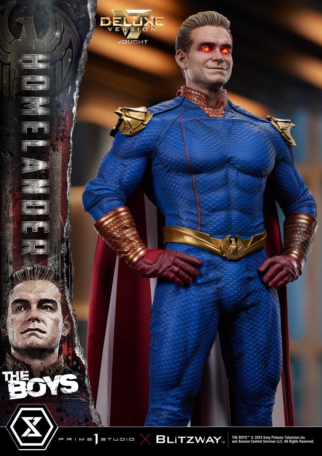The Boys Homelander (Deluxe Version) Quarter Scale Statue  (Prototype Shown) View 14