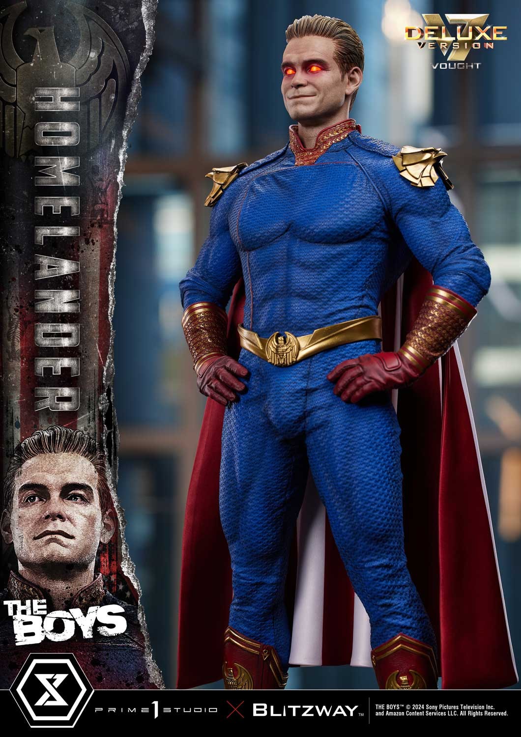 The Boys Homelander (Deluxe Version) Quarter Scale Statue  (Prototype Shown) View 15