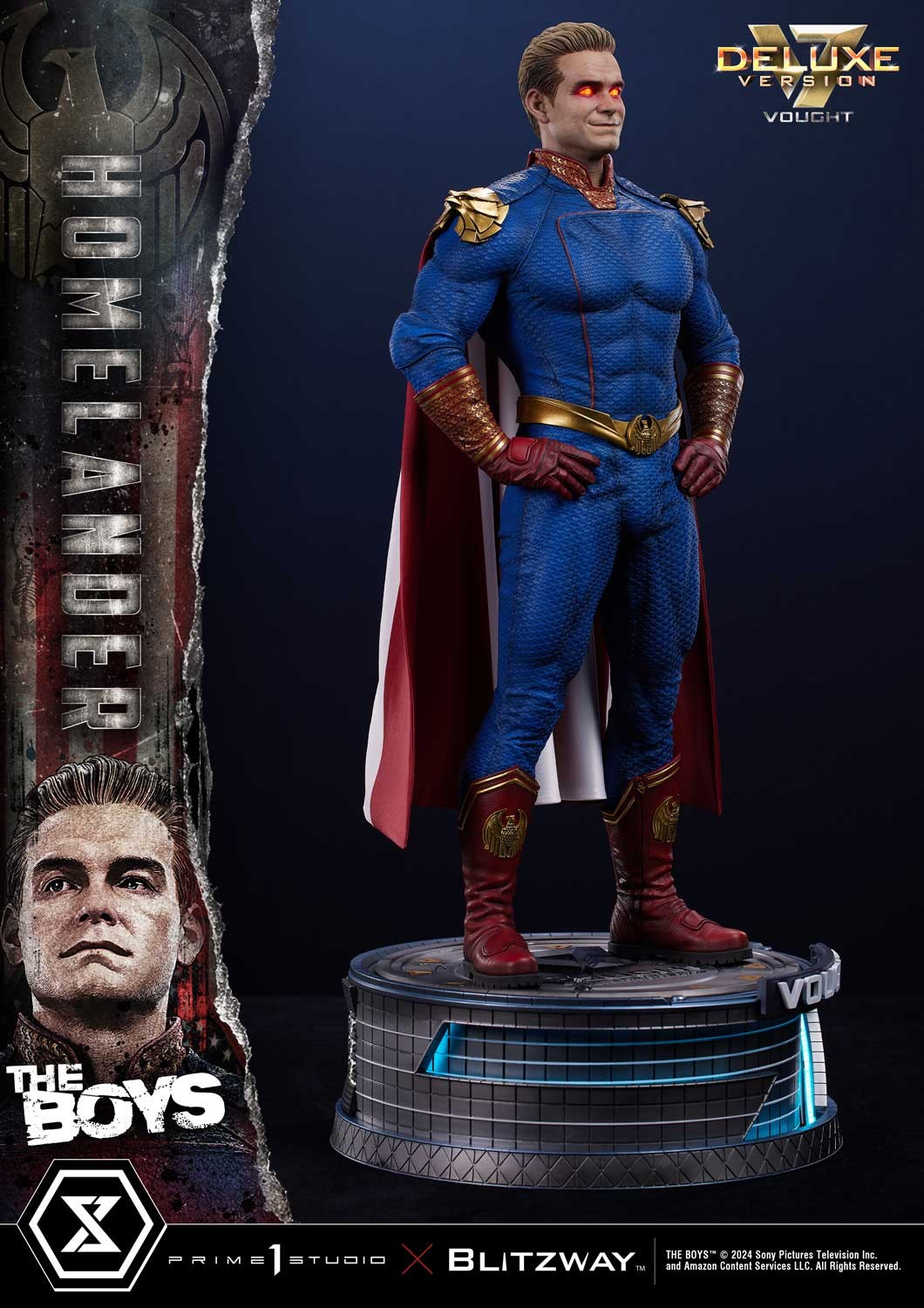 The Boys Homelander (Deluxe Version) Quarter Scale Statue  (Prototype Shown) View 16